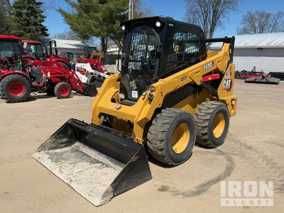 2020 Cat 242D3 Two-Speed Skid Steer Loader
