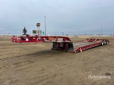 2015 Aspen Tri/A Double Drop Removable Gooseneck Lowboy Trailer