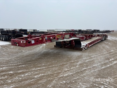 2015 Aspen Tri/A Double Drop Removable Gooseneck Lowboy Trailer