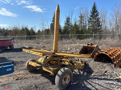 Tow-Behind Tile cart