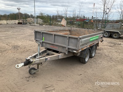 Indespension 2.7 ton 2.5 m T/A Equipment Trailer