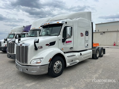 2019 Peterbilt 579 6x4 T/A Sleeper Truck Tractor