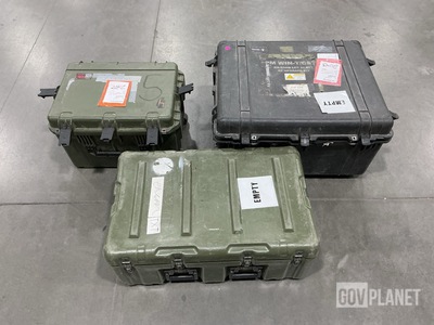(6) Assorted Storage Cases
