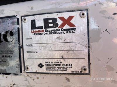 2013 Link-Belt 350 X3 Tracked Excavator