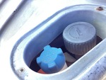Engine with DEF / AdBlue Tank