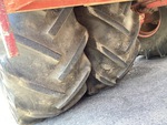 Underbody with Right Rear Drive Tires