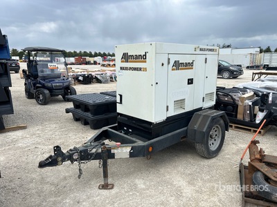 2018 Allmand MP25 20 kW Mobile Generatore