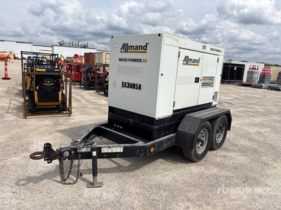 2018 Allmand MP40-8B1 38 kVA Mobile Groupe électrogène