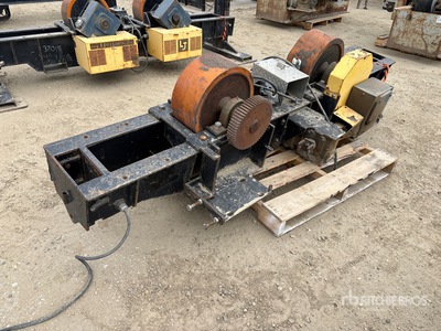 2009 LJ Welding & Machine 10/P-100 10 Ton Pipe Roller & Idler