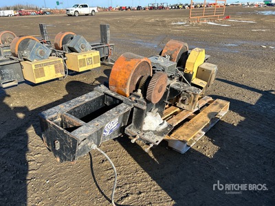 2009 LJ Welding & Machine 10/P-100 10 Ton Pipe Roller & Idler