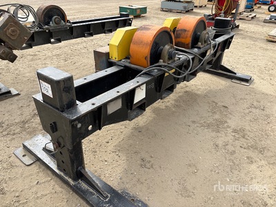 2009 LJ Welding & Machine 10/R-100 10 Ton Pipe Roller & Idler