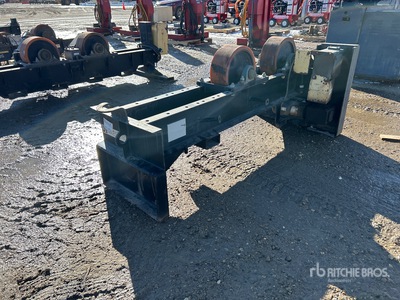 2009 LJ Welding & Machine 12T-1HP-451PM 12 Ton Pipe Roller & Idler