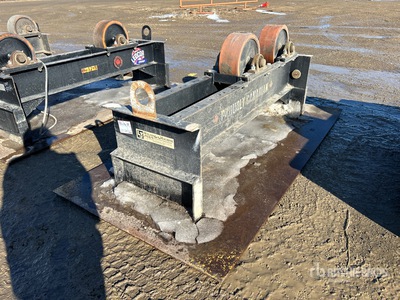 2009 LJ Welding & Machine 12T-100 12 Ton Pipe Roller & Idler