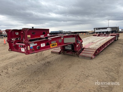 2016 Aspen 16-Wheel Double Drop Removable Gooseneck Lowboy Trailer