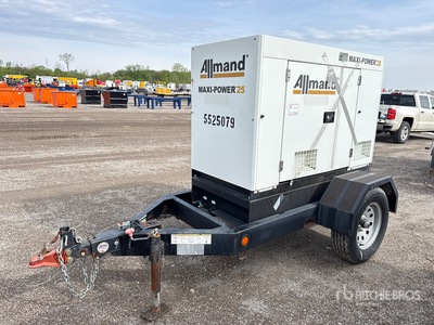 2018 Allmand MP25 20 kW Mobile Generator Set