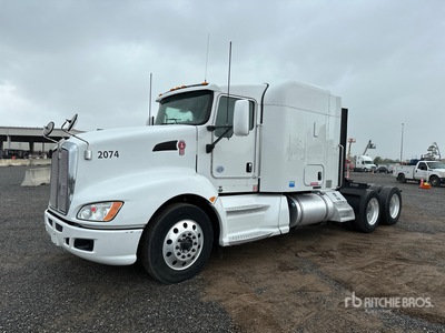 2016 Kenworth T660 6x4 T/A Sleeper Truck Tractor