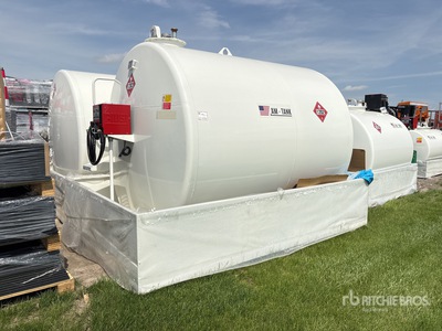 2026 AM Tank 2376 gal Skid Mounted Steel Diesel Skid Mounted Steel Storage and Dispensing Fuel Tank (Unused)