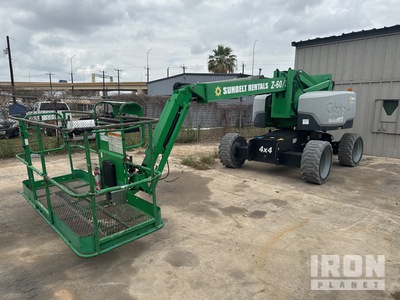 2016 Genie Z60/37FE 4WD Hybrid Telescopic Boom Lift