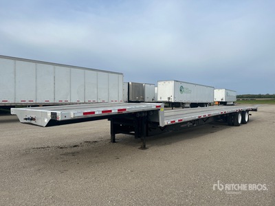 2022 Transcraft FLD1TCM 53 ft T/A Single Drop Plateforme Surbaissée