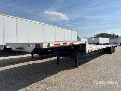 2022 Transcraft 53 ft T/A Single Drop Step Deck Trailer