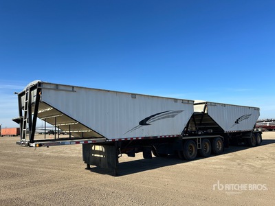 2010 Doepker Super B-Train Lead Grain Trailer