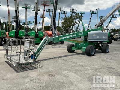 2017 Genie S-45 4WD Diesel Telescopic Boom Lift