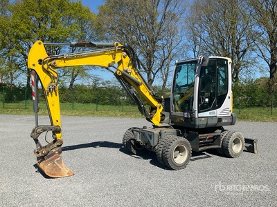 2017 Wacker Neuson EW65 Wxcavadora de Ruedas
