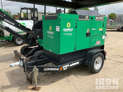 2017 Multiquip DCA-25SSIU4F 20 kW Mobile Generator set