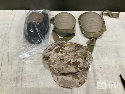 (47) Working Caps, (52) Pairs of Advanced Knee Pads & Assorted Items