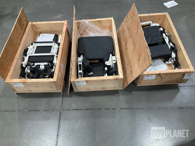 (3) General Dynamics 10690909-001 Troop Mev Seats