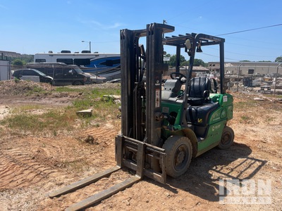 2016 Mitsubishi FG25NGLP 4500 lb 4x4 Rough Terrain Forklift