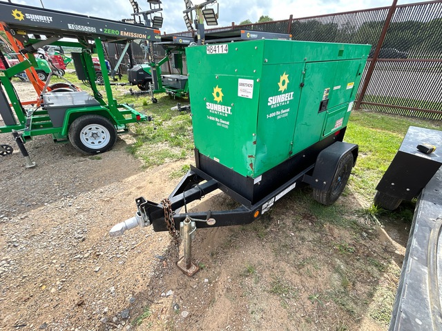 2016 Multiquip Whisperwatt DCA-25SSIU4F 20 kW Mobile Generator Set