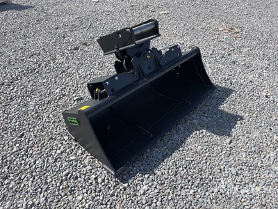 2026 Haener HHG4160-MS08A 1600 mm Q/C Hydraulic Tilting Excavator Bucket (Unused)