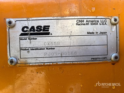 Case CX55B Mini Excavator