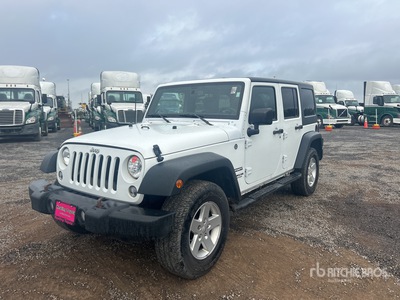 2016 Jeep Wrangler Unlimited Sport SPORT 4WD Vehiculo todoterreno
