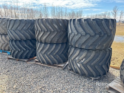Quantity of (6) Goodyear 48x31.00R20 Floater Tires