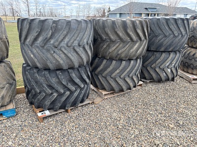 Quantity of (6) Goodyear 48x31.00R20 Floater إطارات المعدات