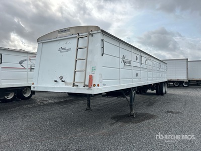 2013 Maurer 42 ft T/A Grain Trailer