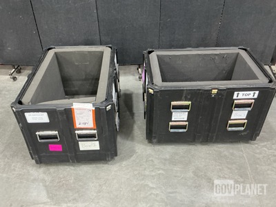 (4) General Dynamics Storage Cases