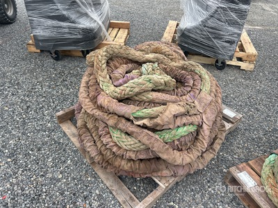 Quantity of 23 ft Rigging Ropes Accessoires - divers grues