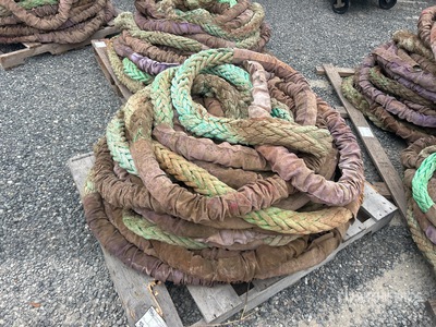 Quantity of 23 ft Rigging Ropes Accessoires - divers grues