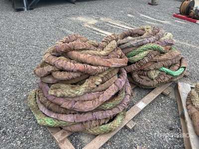 Quantity of 23 ft Rigging Ropes Accessoires - divers grues