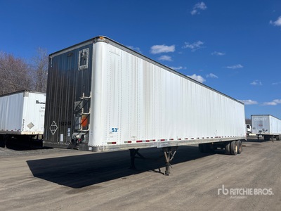 2004 Strick 53 ft x 102 in T/A Van Trailer