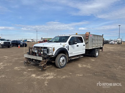 2019 Ford F-550 XLT 4x4 Crew Cab Autocarro cassone fisso