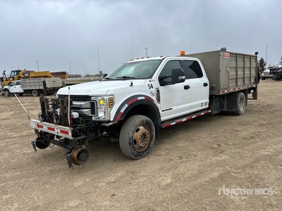 2019 Ford F-550 XLT 4x4 Crew Cab Hi-Rail Camión Caja Abierta