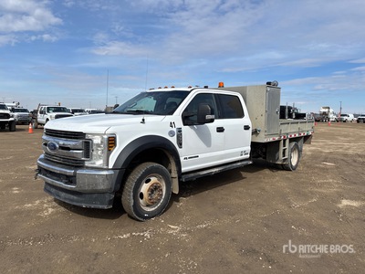 2019 Ford F-550 XLT 4x4 Crew Cab Autocarro cassone fisso