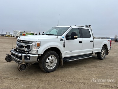2021 Ford F-350 XLT 4x4 Crew Cab Hi-Rail بيك اب