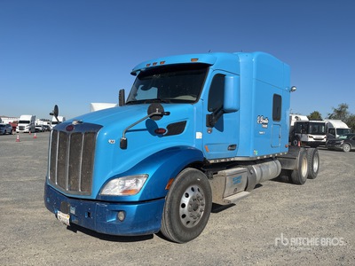 2019 Peterbilt 579 6x4 3- Achs Sattelzugmaschine mit Schlafkabine