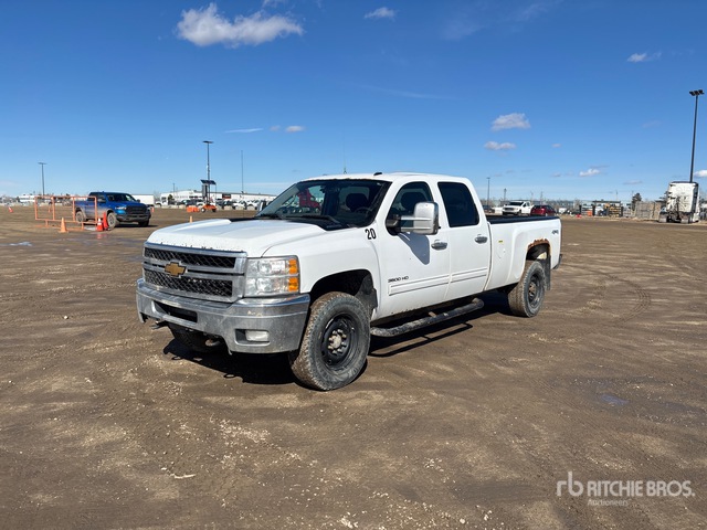 2012 Chevrolet Silverado 3500 Hd 2012 Chevrolet Silverado 3500Hd Lt 4X4 Crew Cab Pickup