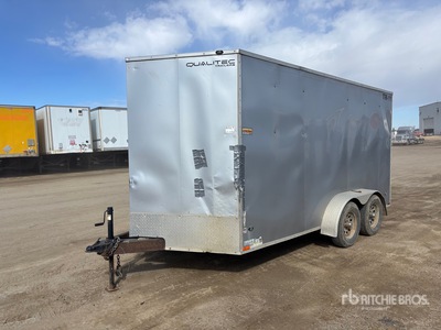 2016 Qualitec 14 ft T/A Rimorchio chiuso
